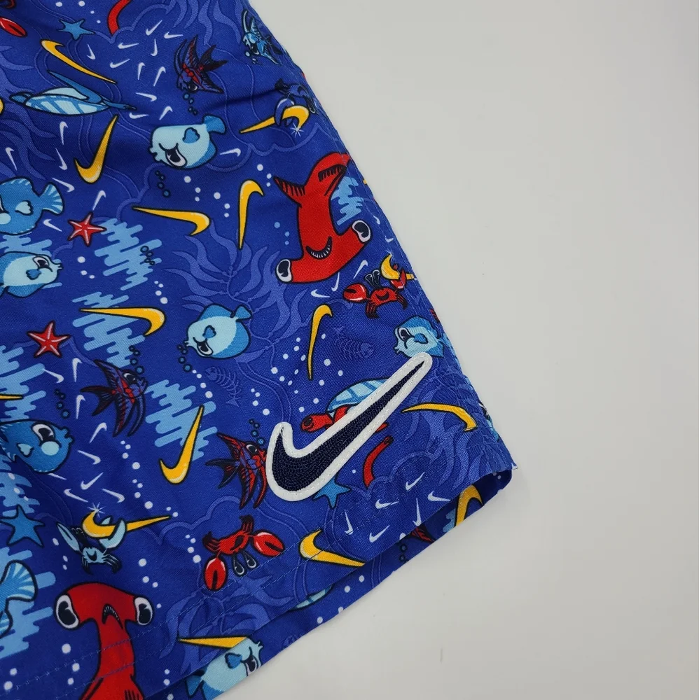 Nike blue red